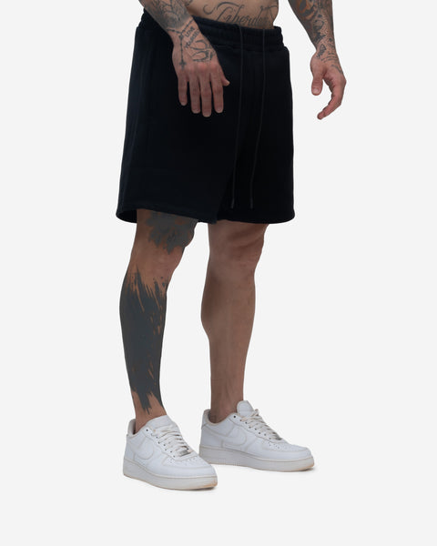 Bermuda de Moletom Mith Nation Logo Preto