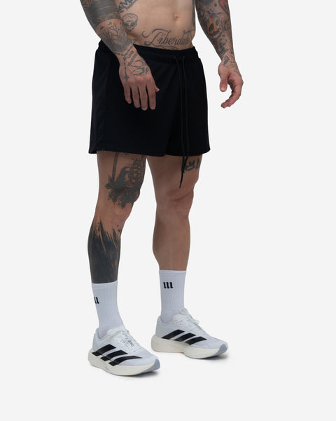 Shorts de Tactel Running Mith Nation Preto