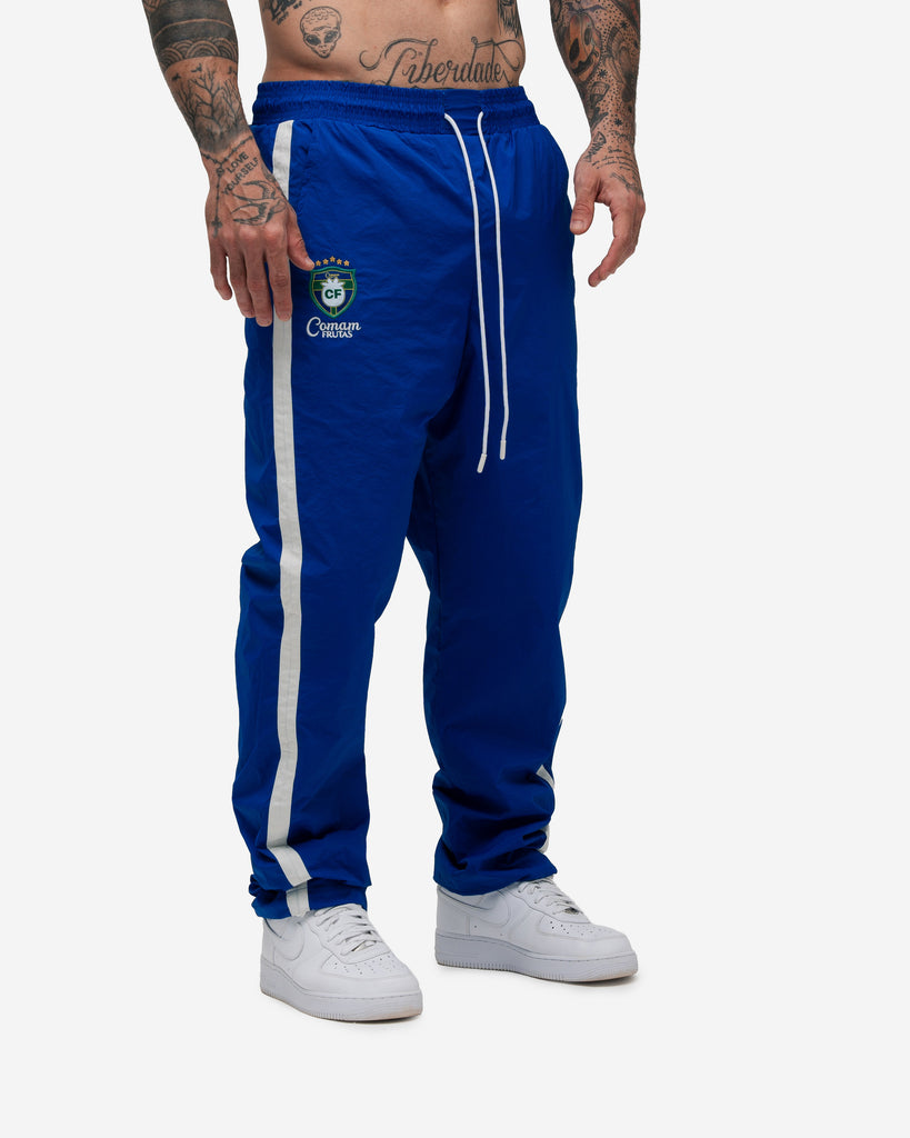 Calça de Tactel Mith Comam Frutas Azul Royal