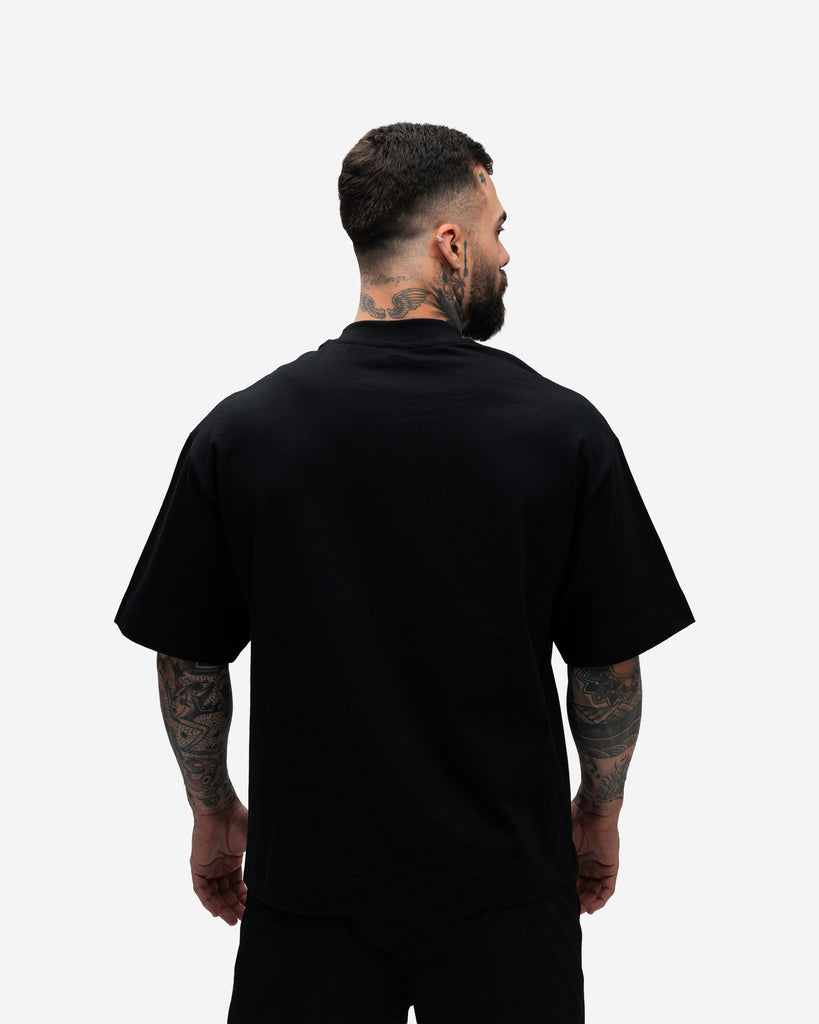 Camiseta Oversized Box Iron Dept. Preto