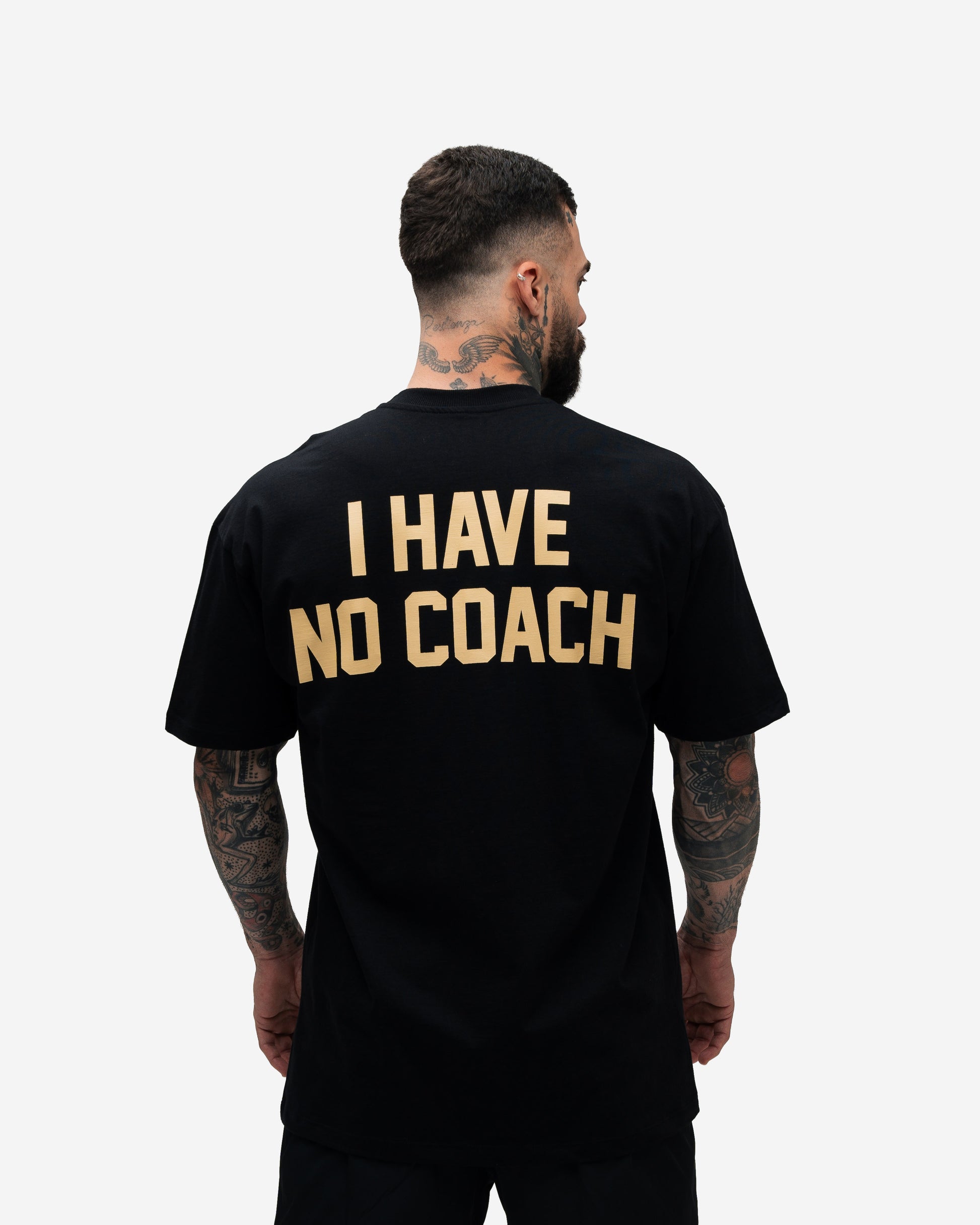 Camiseta Oversized Mith I Have No Coach Preto