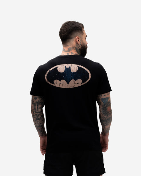 Camiseta <strong>Regular</strong> Mith X Batman Galaxy Preto