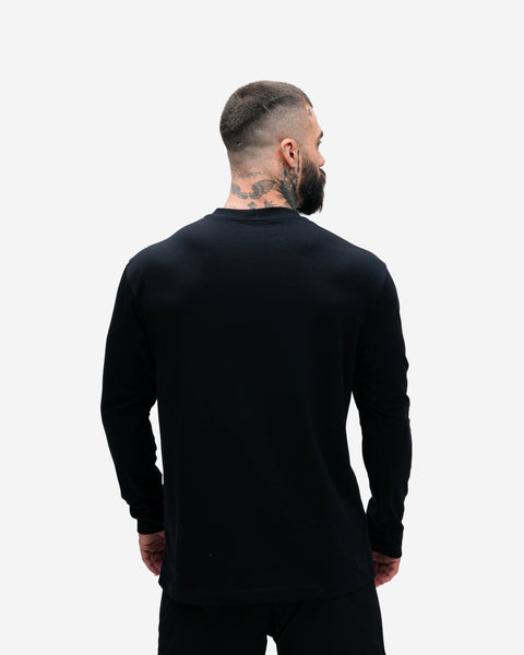 Camiseta Manga Longa Preto Mith Nation