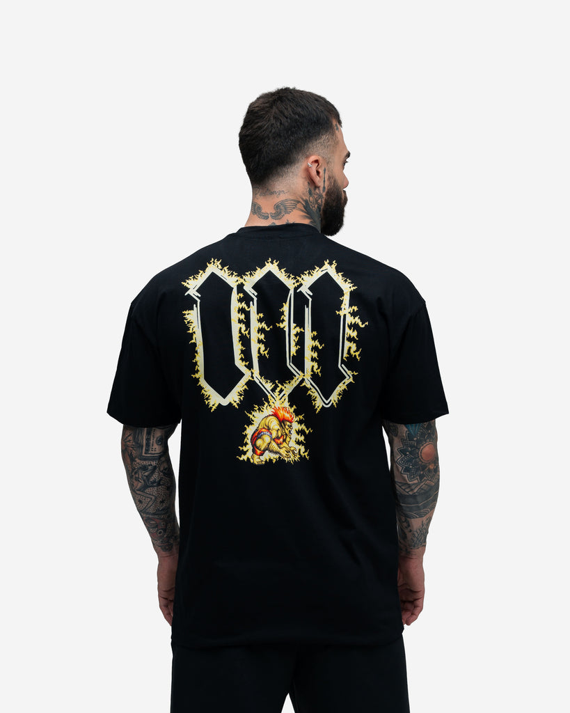 Camiseta Oversized Street Fighter Blanka Preto