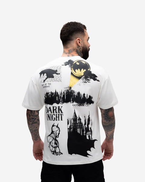 Camiseta <strong>Oversized Treino </strong>Mith X Batman Dark Knight Off White