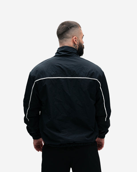 Jaqueta Corta Vento Tactel Preta Mith Nation