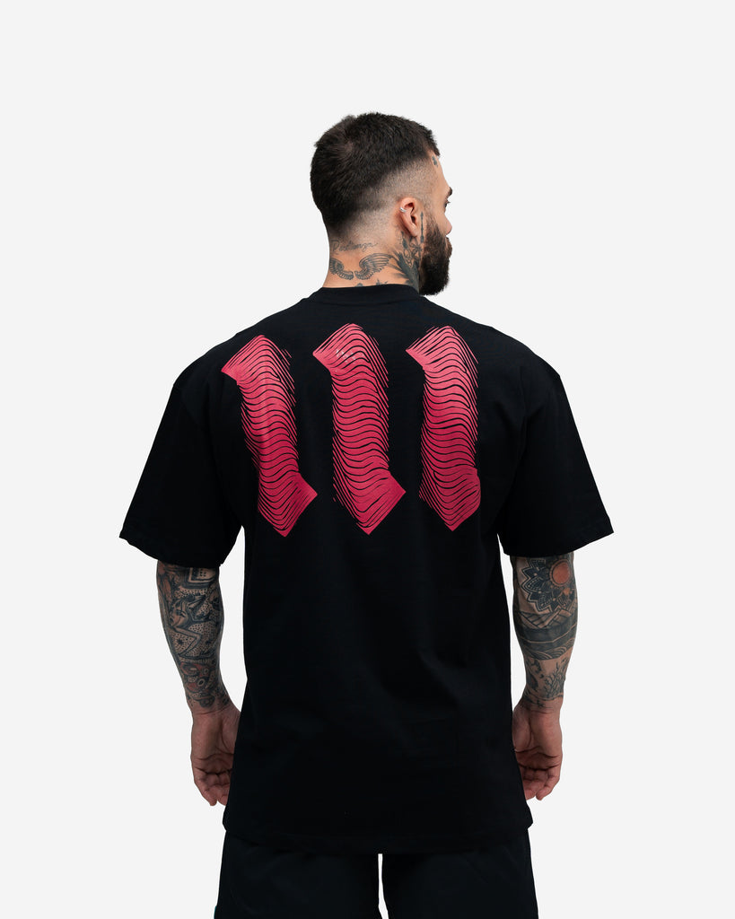 Camiseta Oversized Mith Nation Graphic Preto