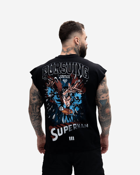 Regata <strong>Box Heavy </strong>Mith X Superman Justice Preto