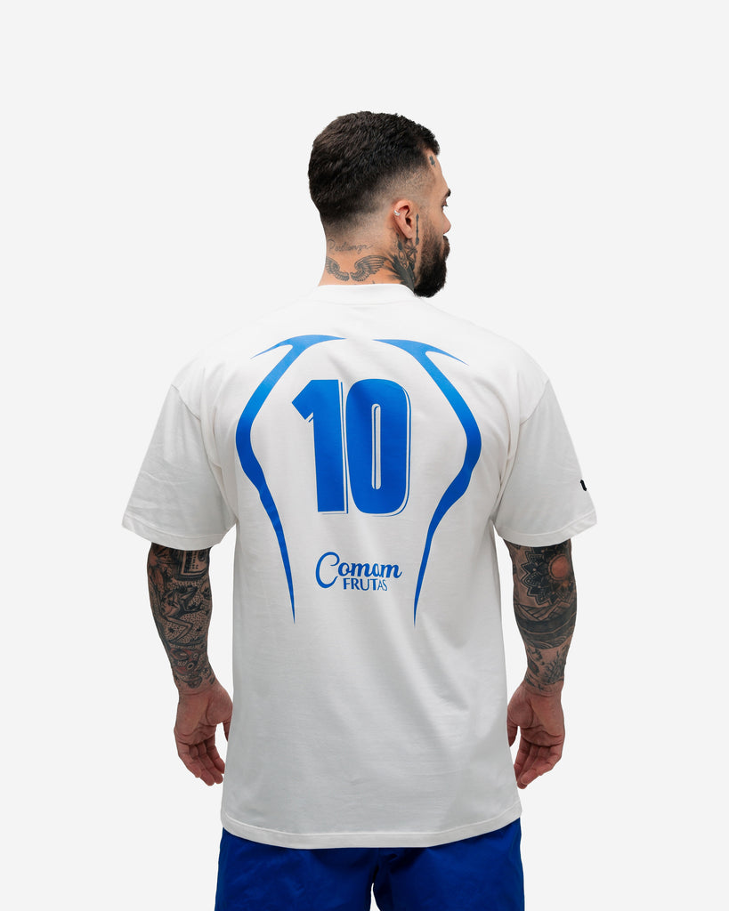 Camiseta Mith Comam Frutas 10 Off White