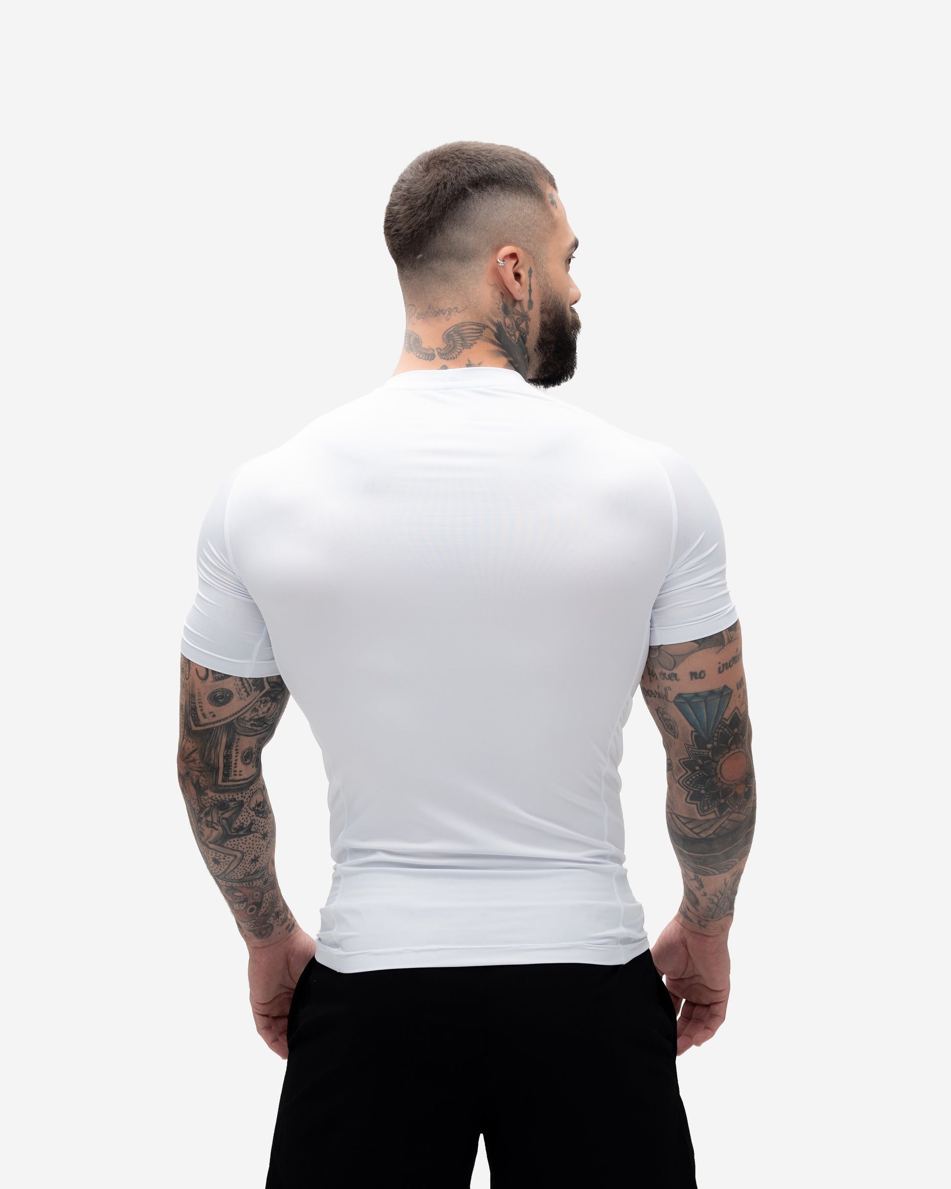 Camiseta Compressão Branca Mith Nation Icon