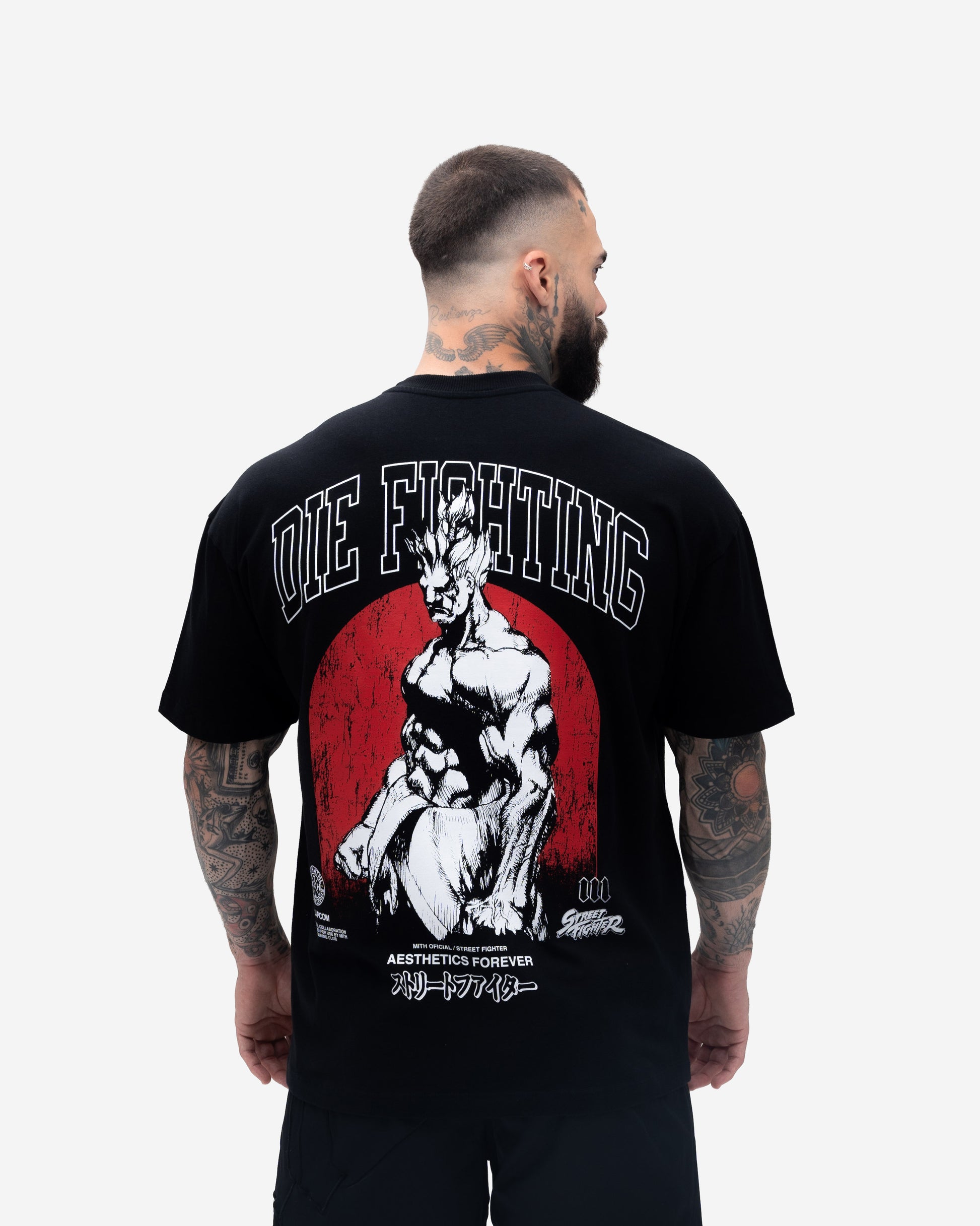 Camiseta <strong>Oversized Treino</strong> Mith Akuma Preto