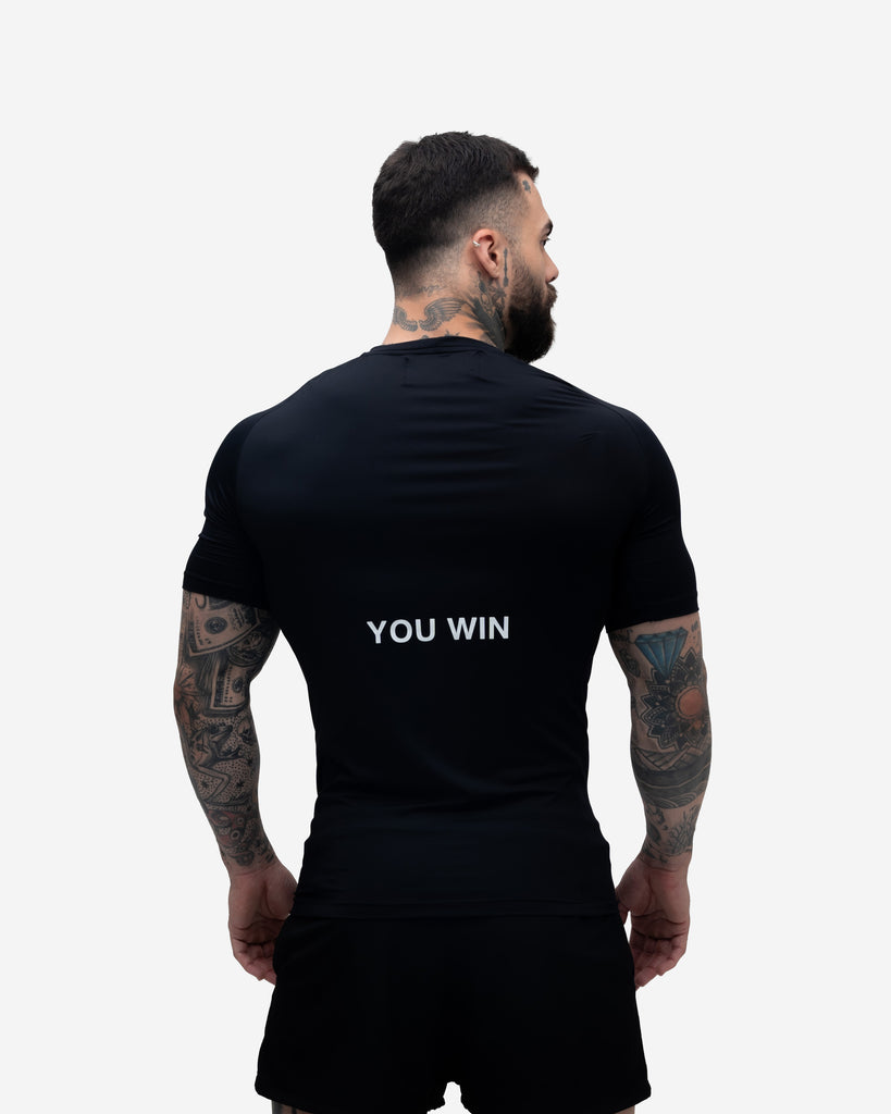 RashGuard Street Fighter You Win Preto