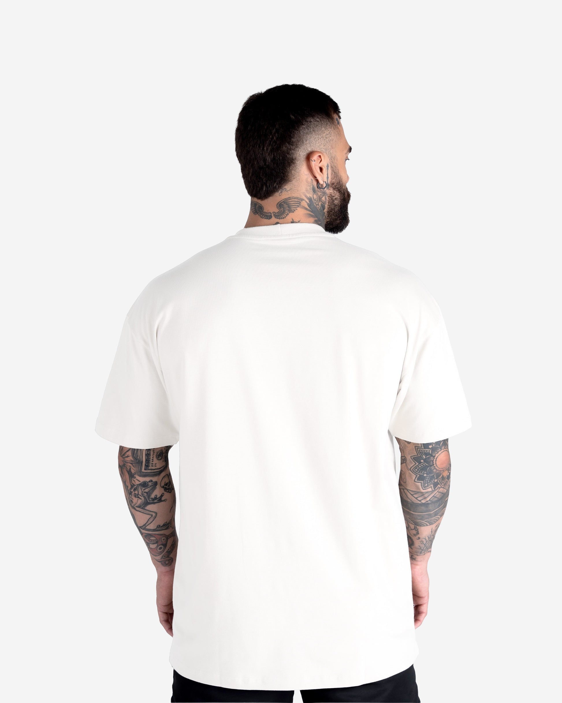 Camiseta Oversized Treino Off White Mith Nation Icon
