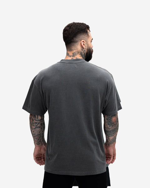 Camiseta Oversized Estonada Mith Wardogs Preto