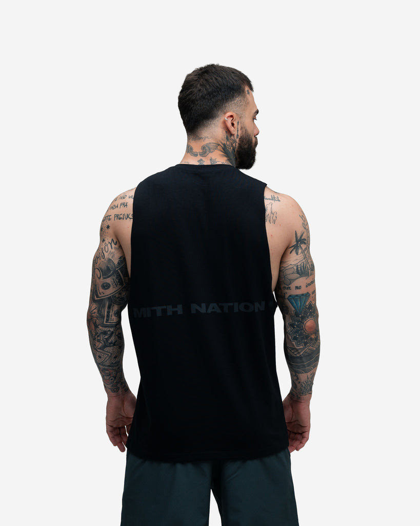 Regata Cut Off Mith Nation Preto