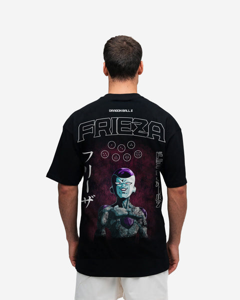 Camiseta Oversized Mith Dragon Ball Z Special Frieza Preto