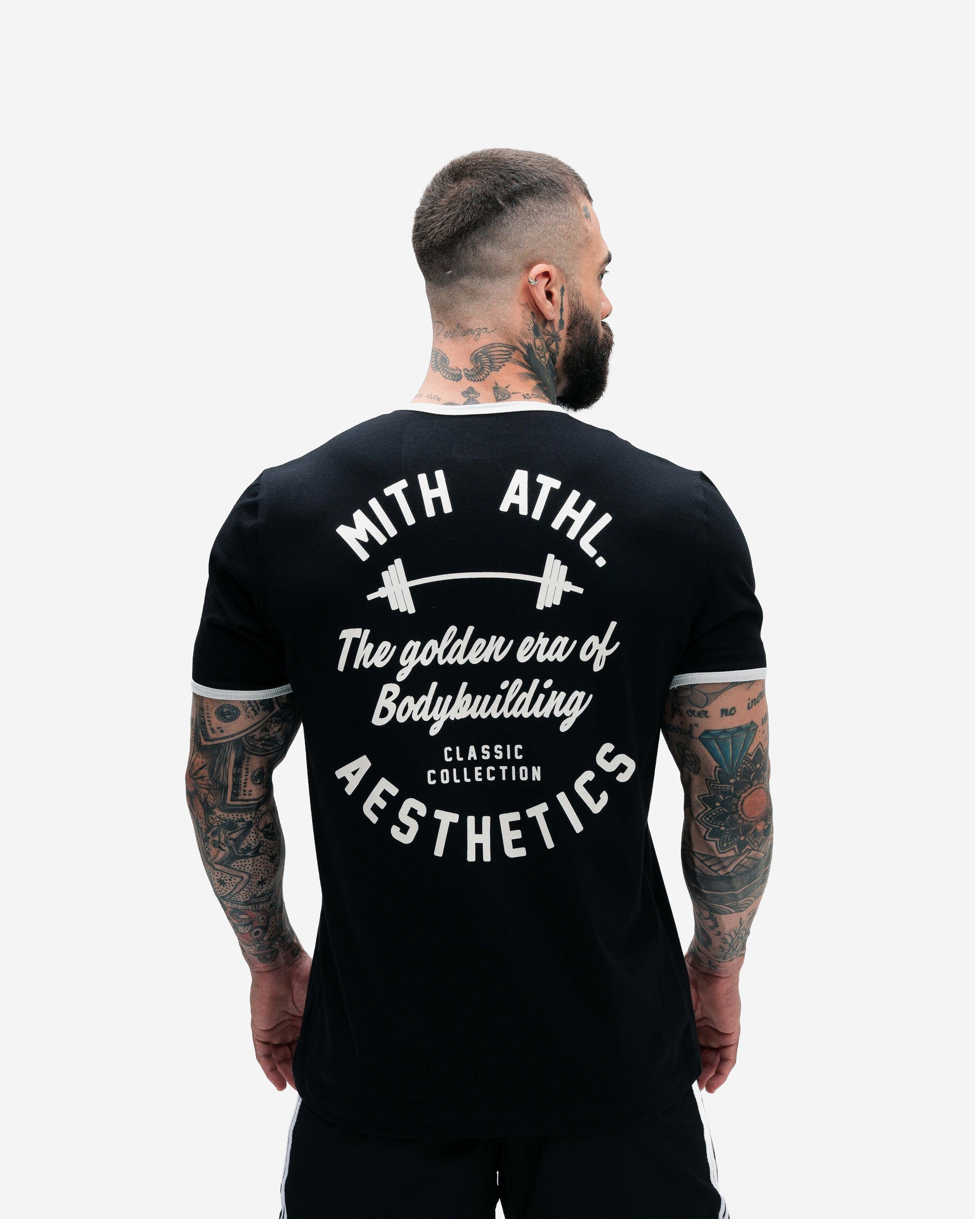 Camiseta Golden Era Preta Athl Aesthetics