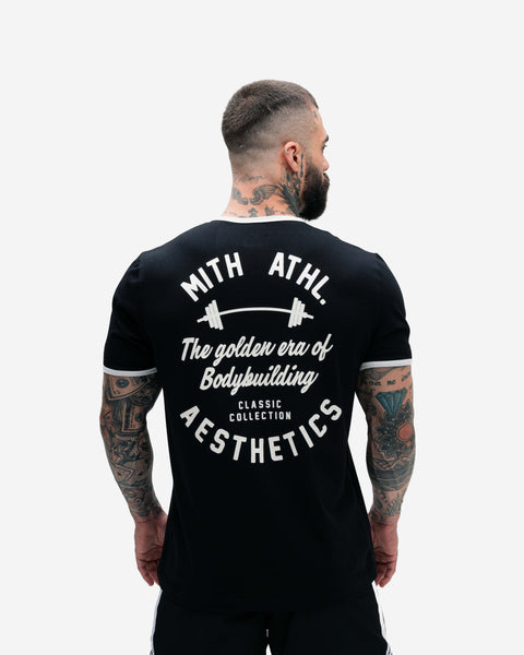 Camiseta Golden Era Preta Athl Aesthetics