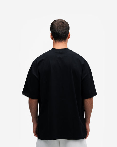Camiseta Oversized Hazy Mith Aesthetics Preto