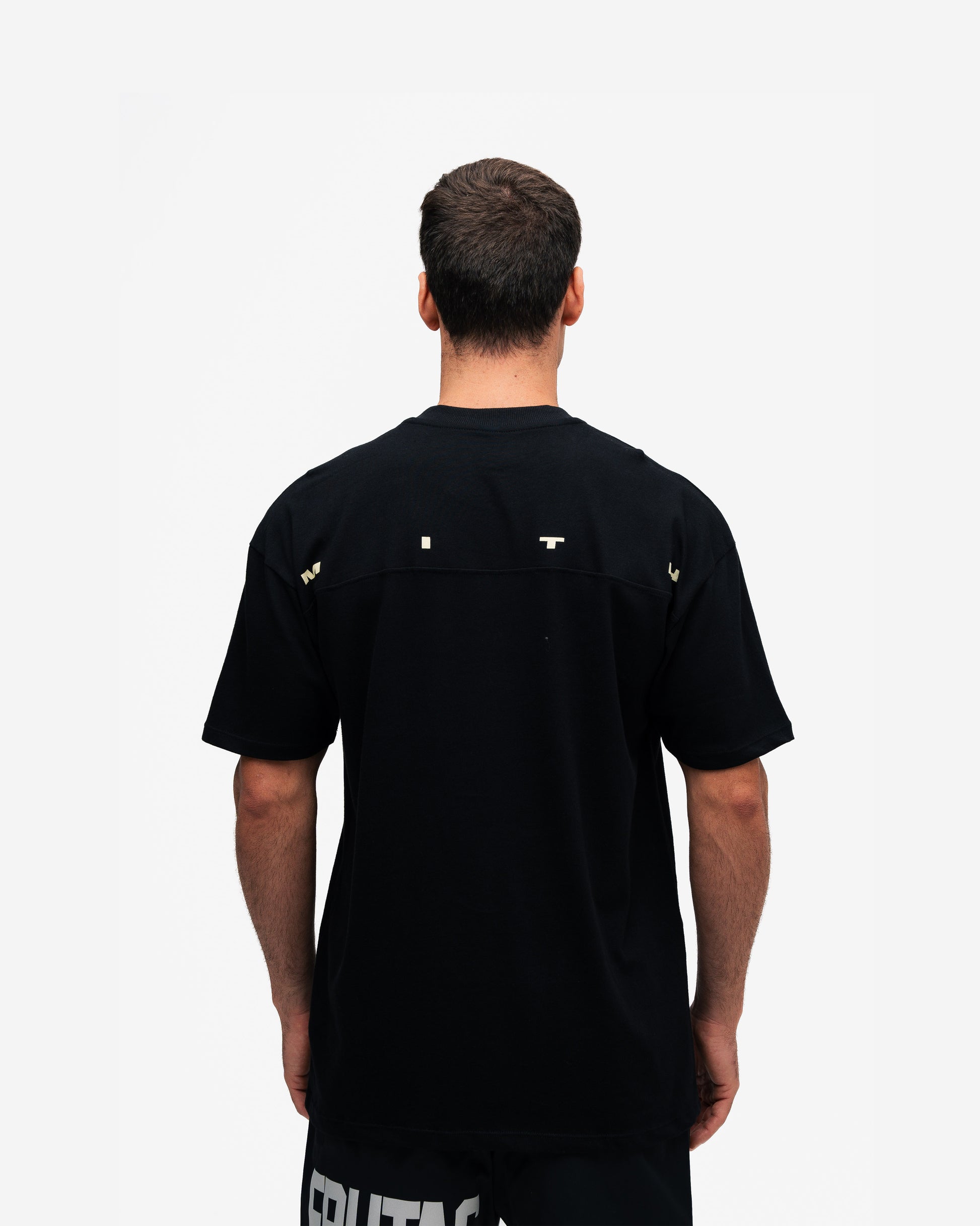 Camiseta Oversized Mith Nation Profile Preto