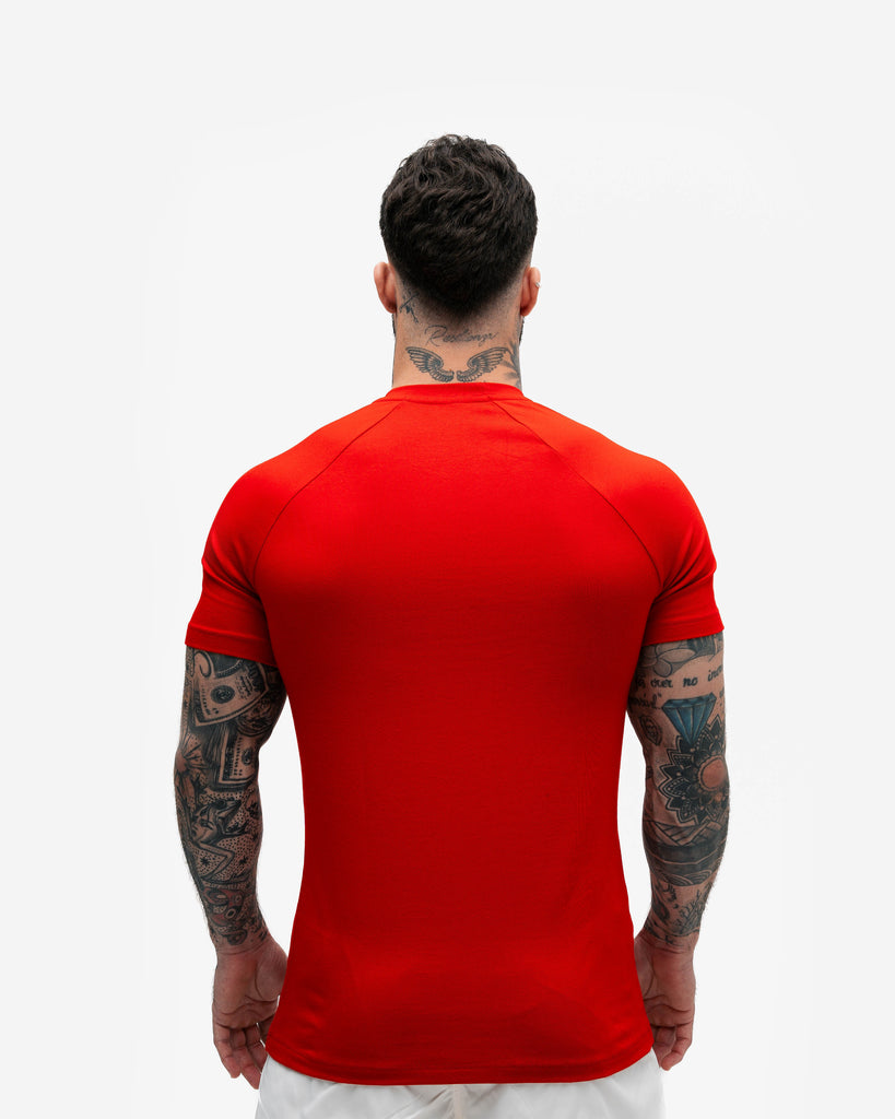 Camiseta Raglan Mith Nation Bordô