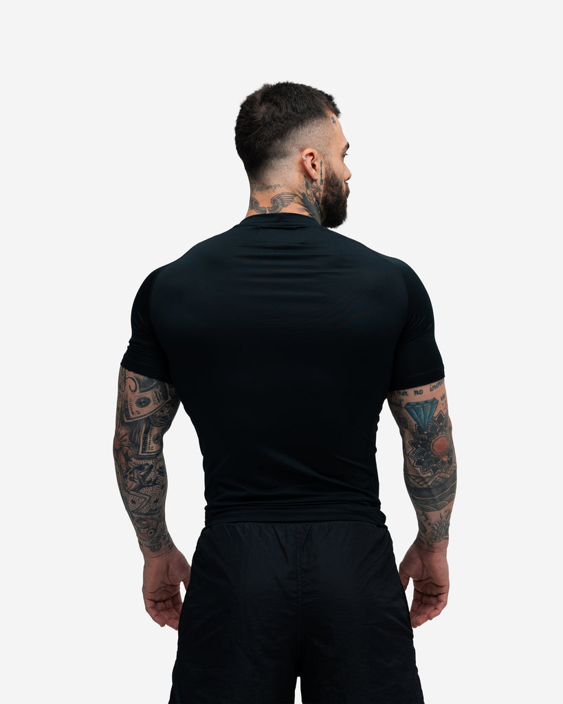 RashGuard Comam Frutas Flames Preto