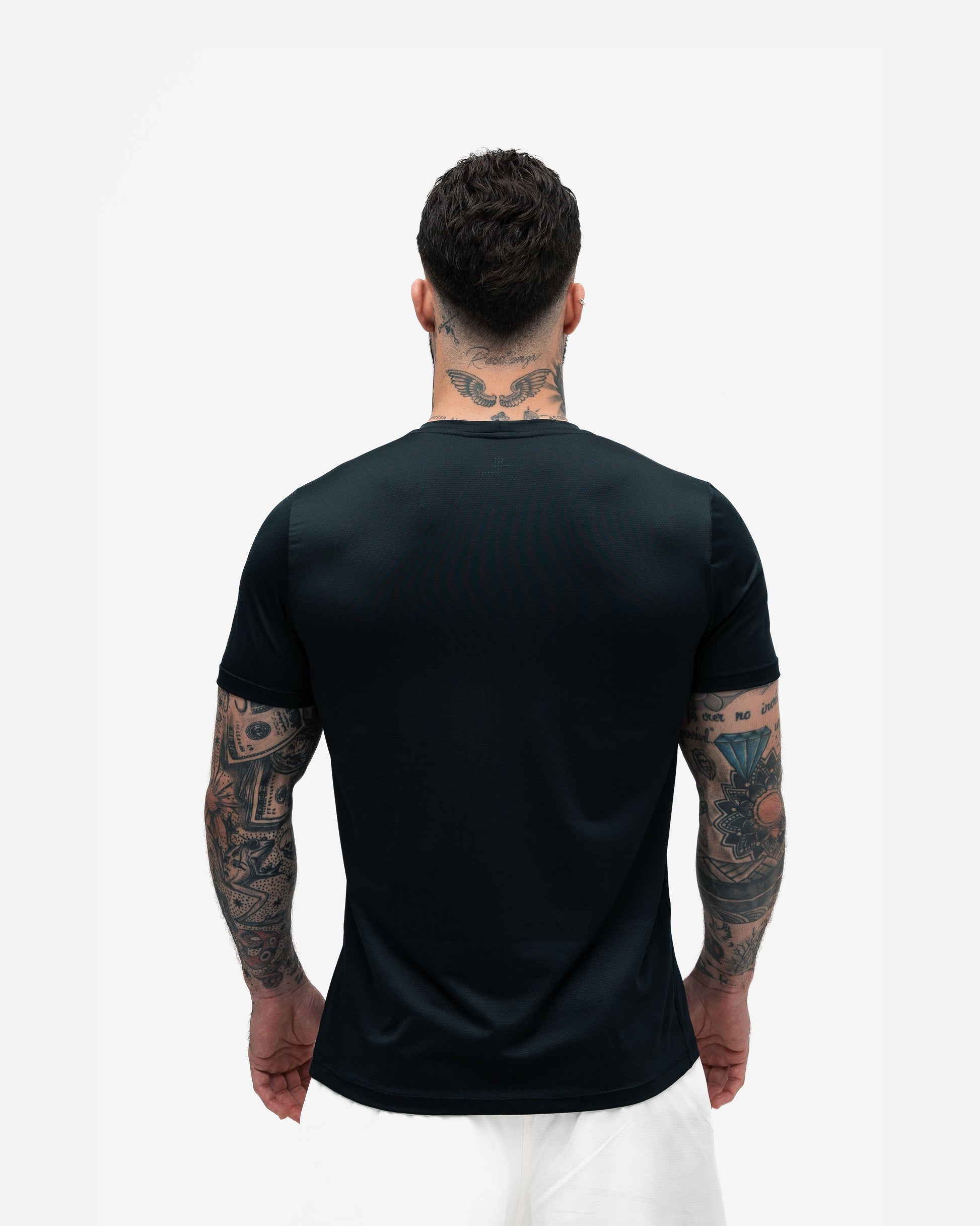 Camiseta Dry Fit Logo Preto