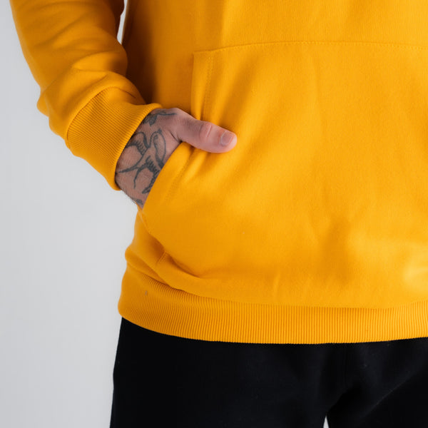 Blusa Moletom Oversized com Capuz Mith Nation Amarelo
