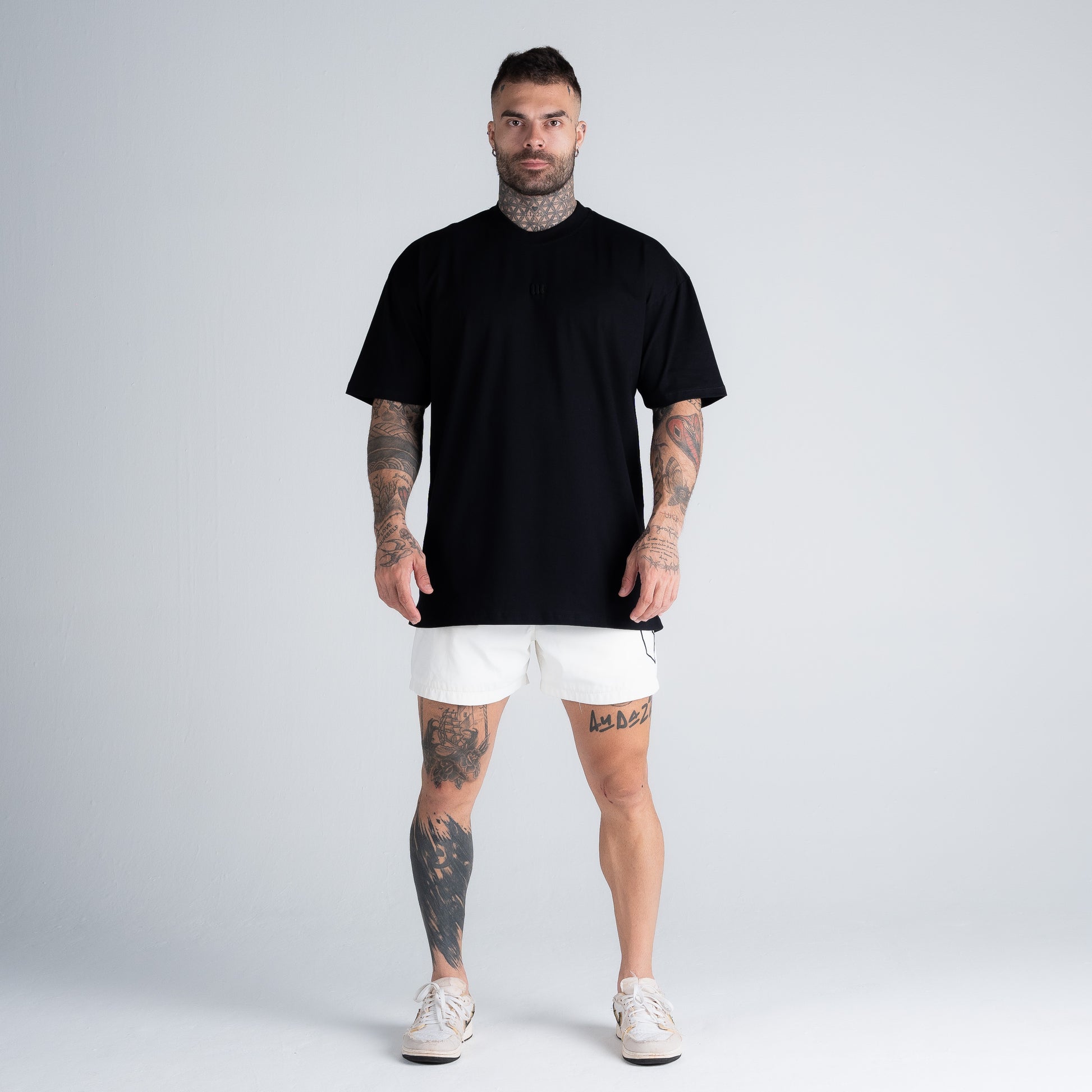 Camiseta Oversized Mith Nation Relief Preto