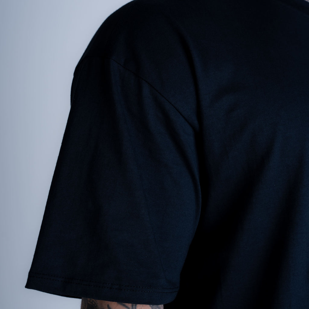 Camiseta Oversized Mith Nation Scribble Preto