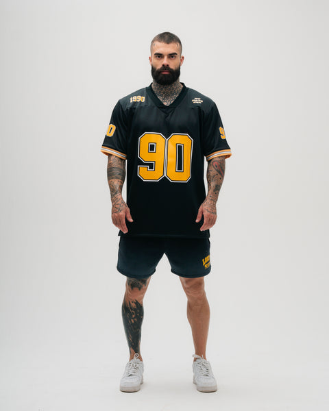 Jersey Oversized Preto Comam Frutas Bulldog