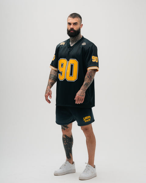 Jersey Oversized Preto Comam Frutas Bulldog