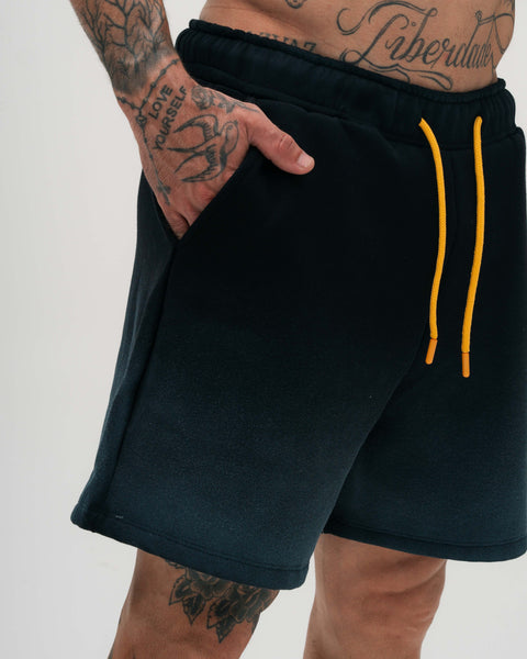 Shorts Curto de Moletinho Estonado Preto Lord's Gym