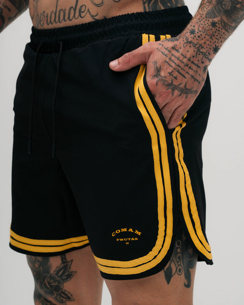 Shorts Curto de Tactel Classic Preto Lord's Gym