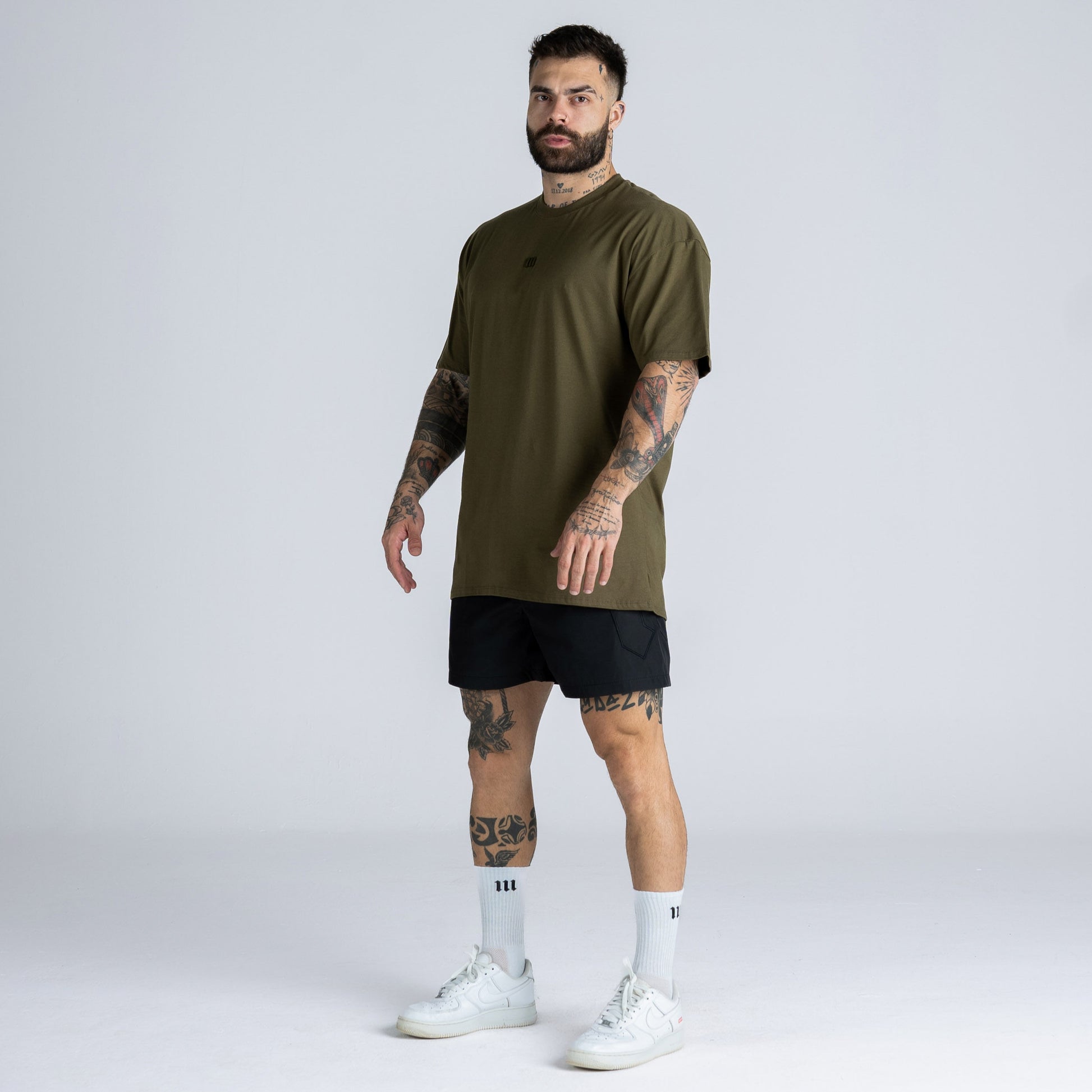 Camiseta Oversized Mith Nation Profile Verde