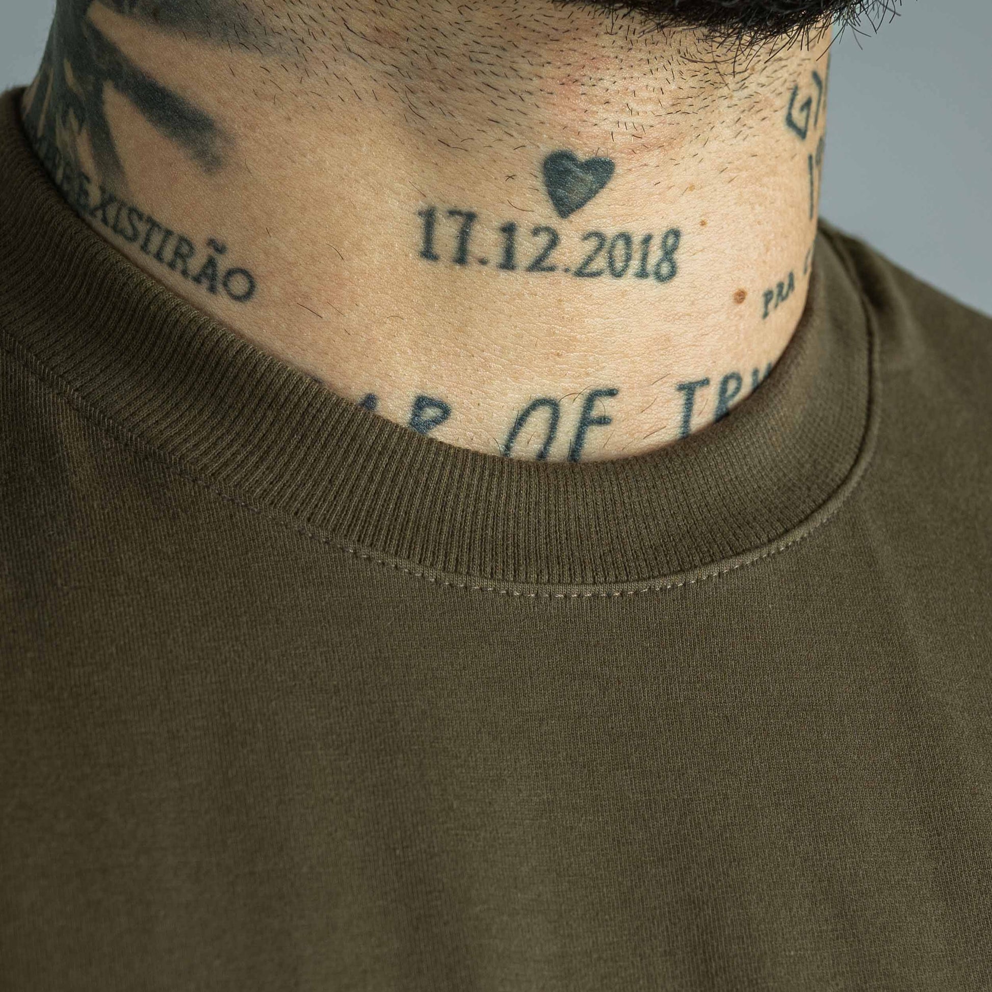 Camiseta Oversized Mith Nation Profile Verde