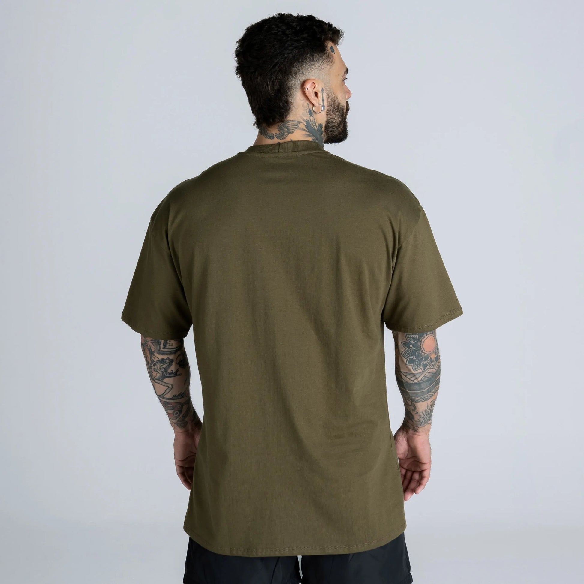 Camiseta Oversized Mith Nation Adornment Verde