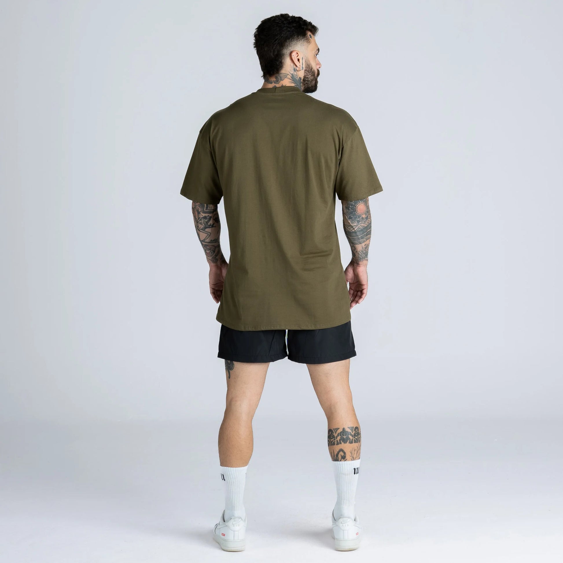 Camiseta Oversized Mith Nation Adornment Verde