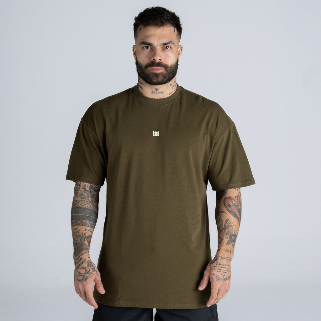 Camiseta Oversized Mith Nation Profile Verde