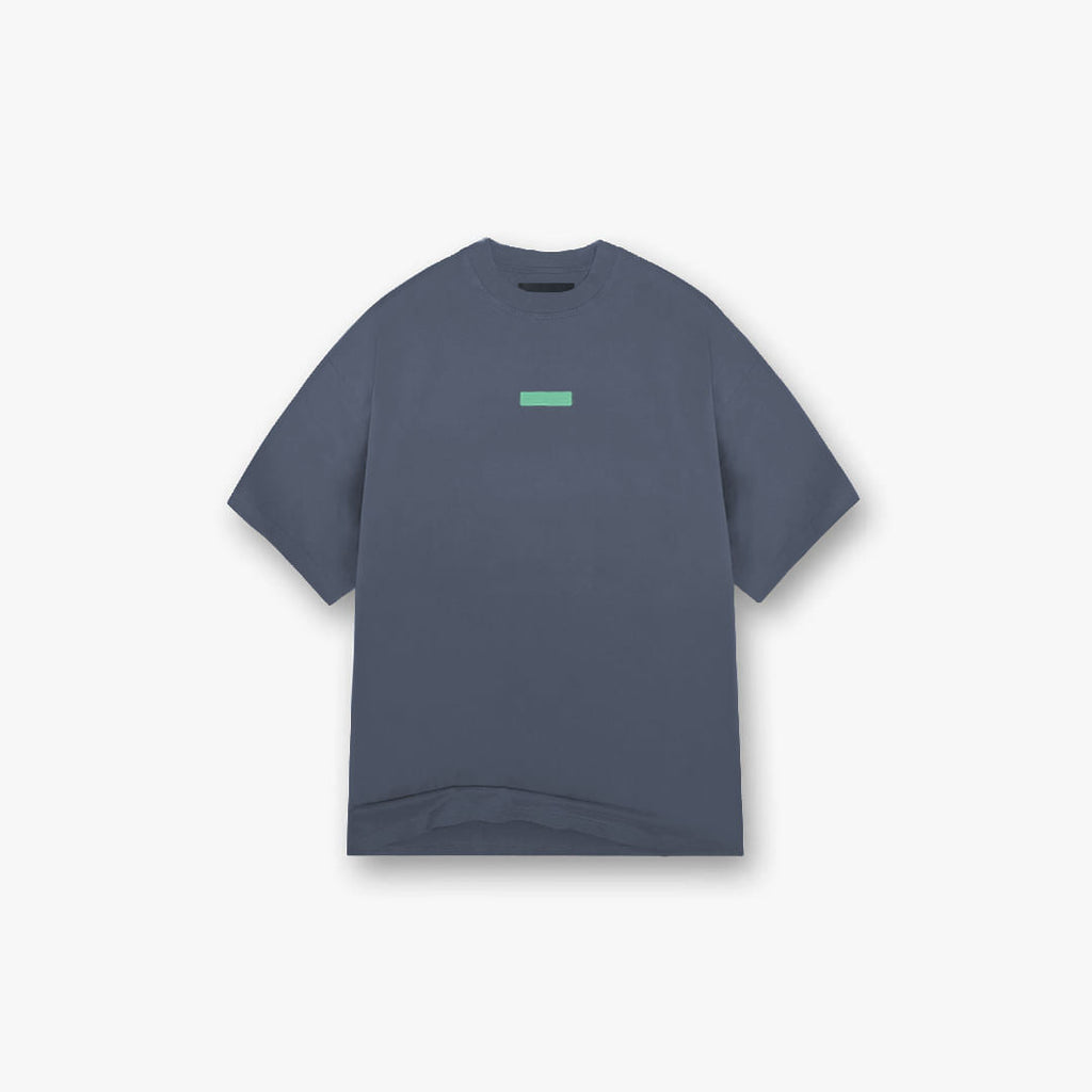 Camiseta Oversized Hazy Mith Aesthetics Cinza