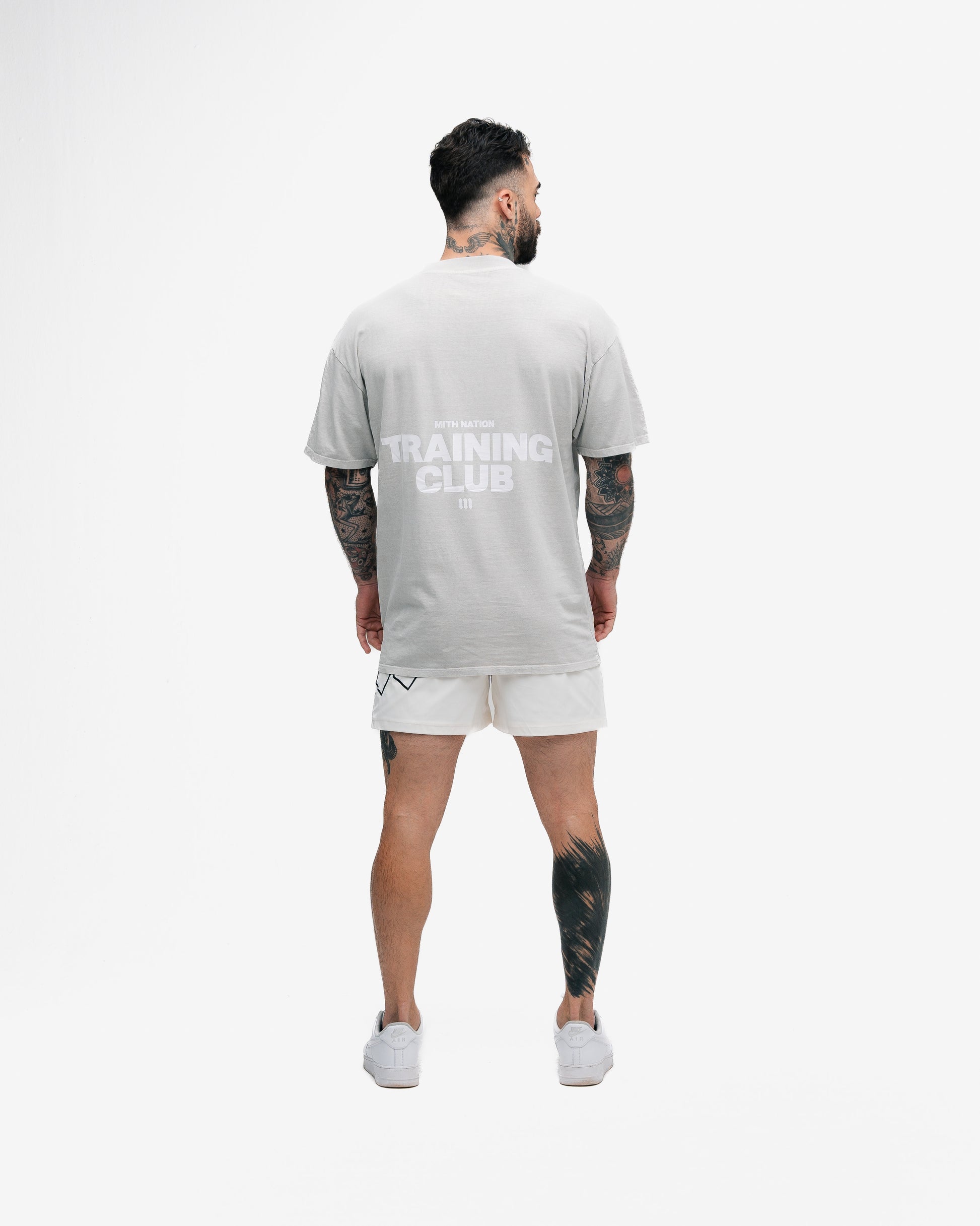 Camiseta Oversized Estonada Mith Nation Bege