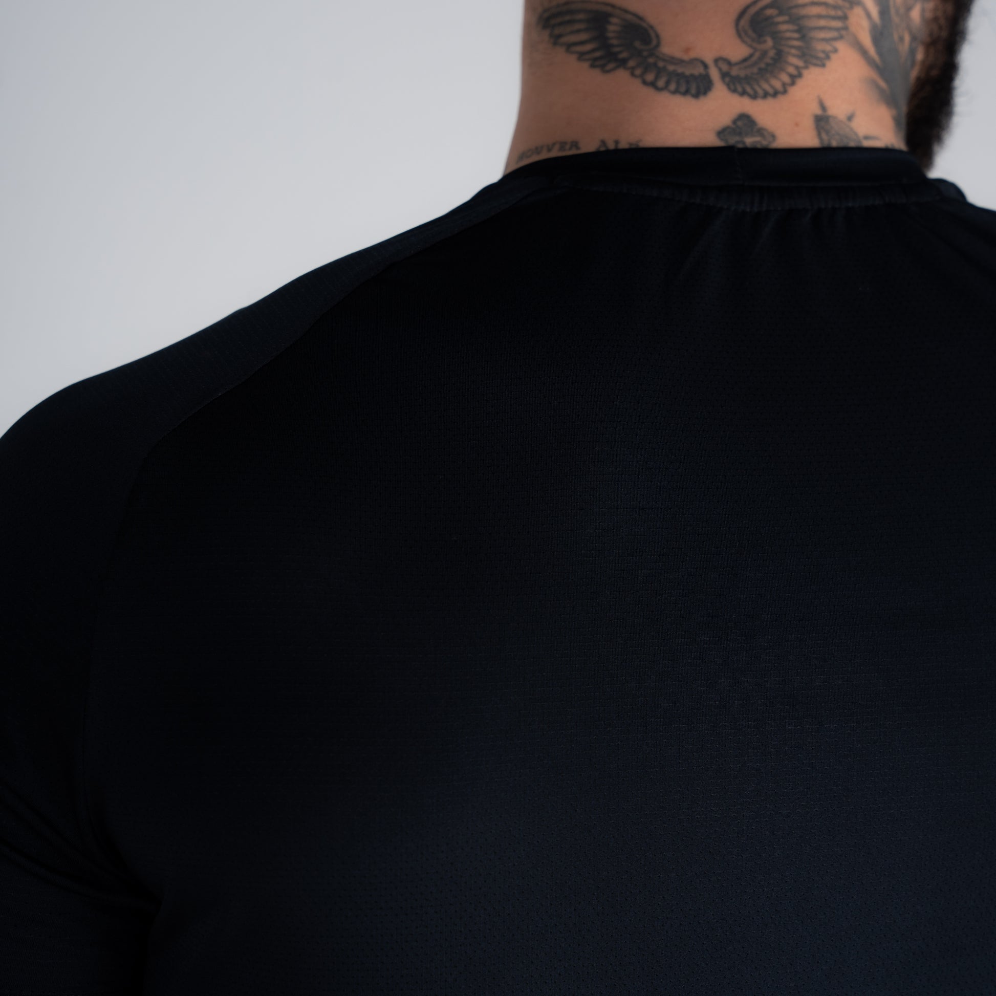 Camiseta Dry Fit Logo Preta