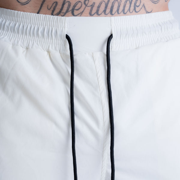 Shorts Curto de Tactel Mith Nation Off White