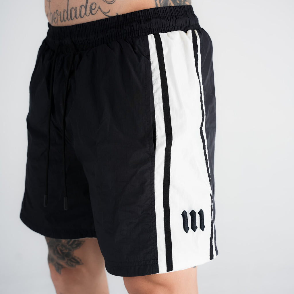 Shorts de Tactel Forrad Mith Nation Preto
