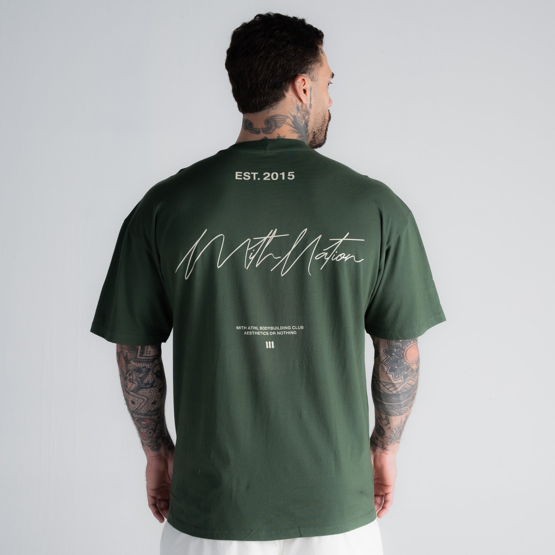 Camiseta Oversized Mith Nation Signature Verde