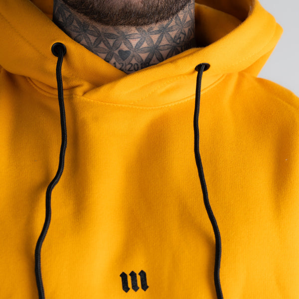 Blusa Moletom Oversized com Capuz Mith Nation Amarelo