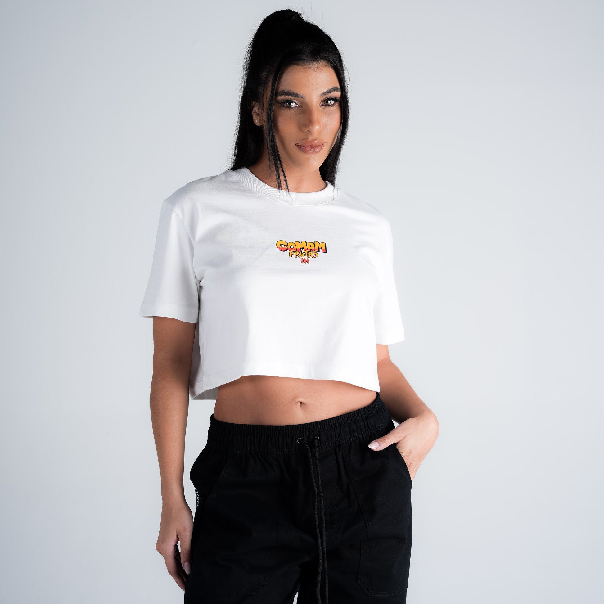 Cropped Oversized Mith Comam Frutas Gorgons Off White