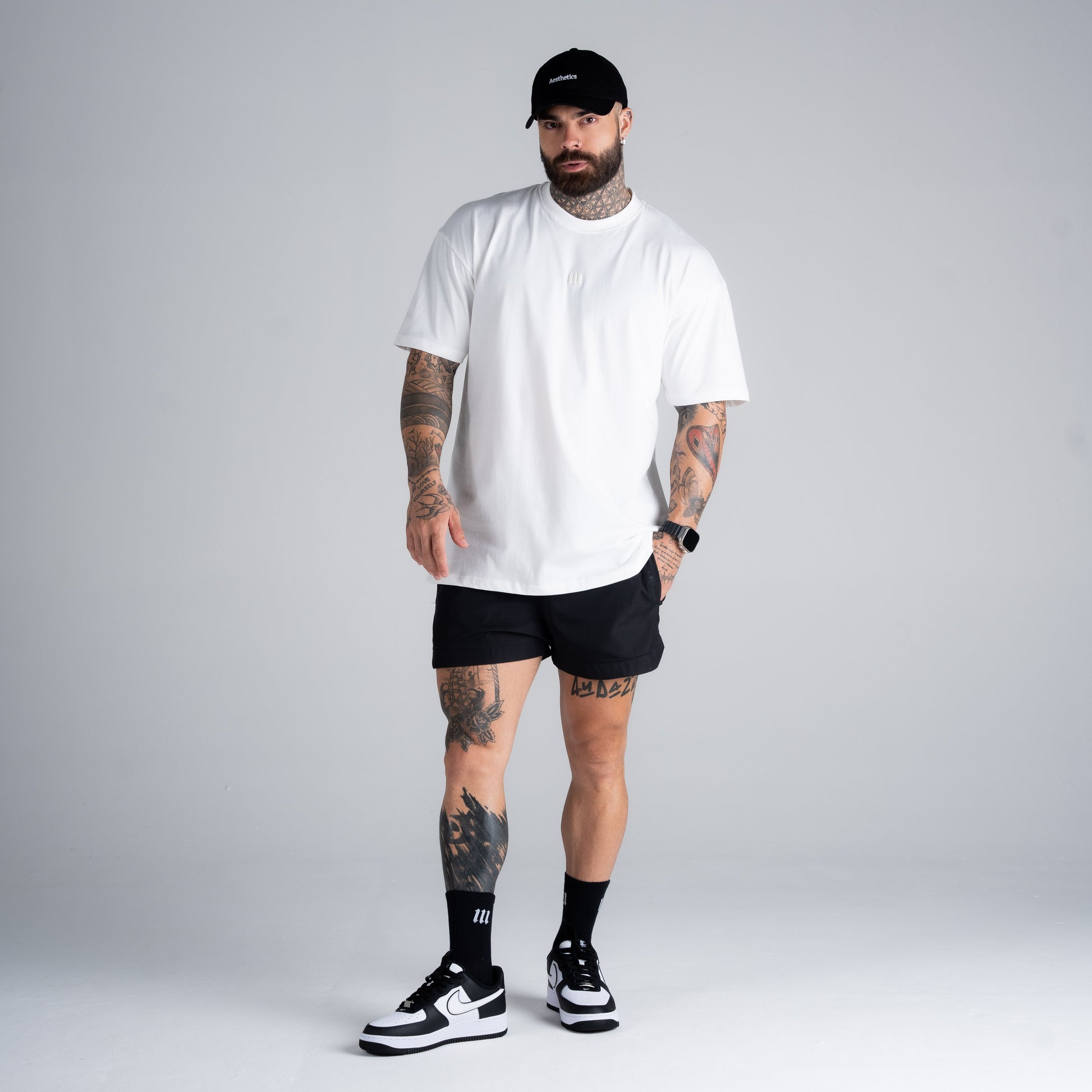 Boné Aba Curva Aesthetics Preto