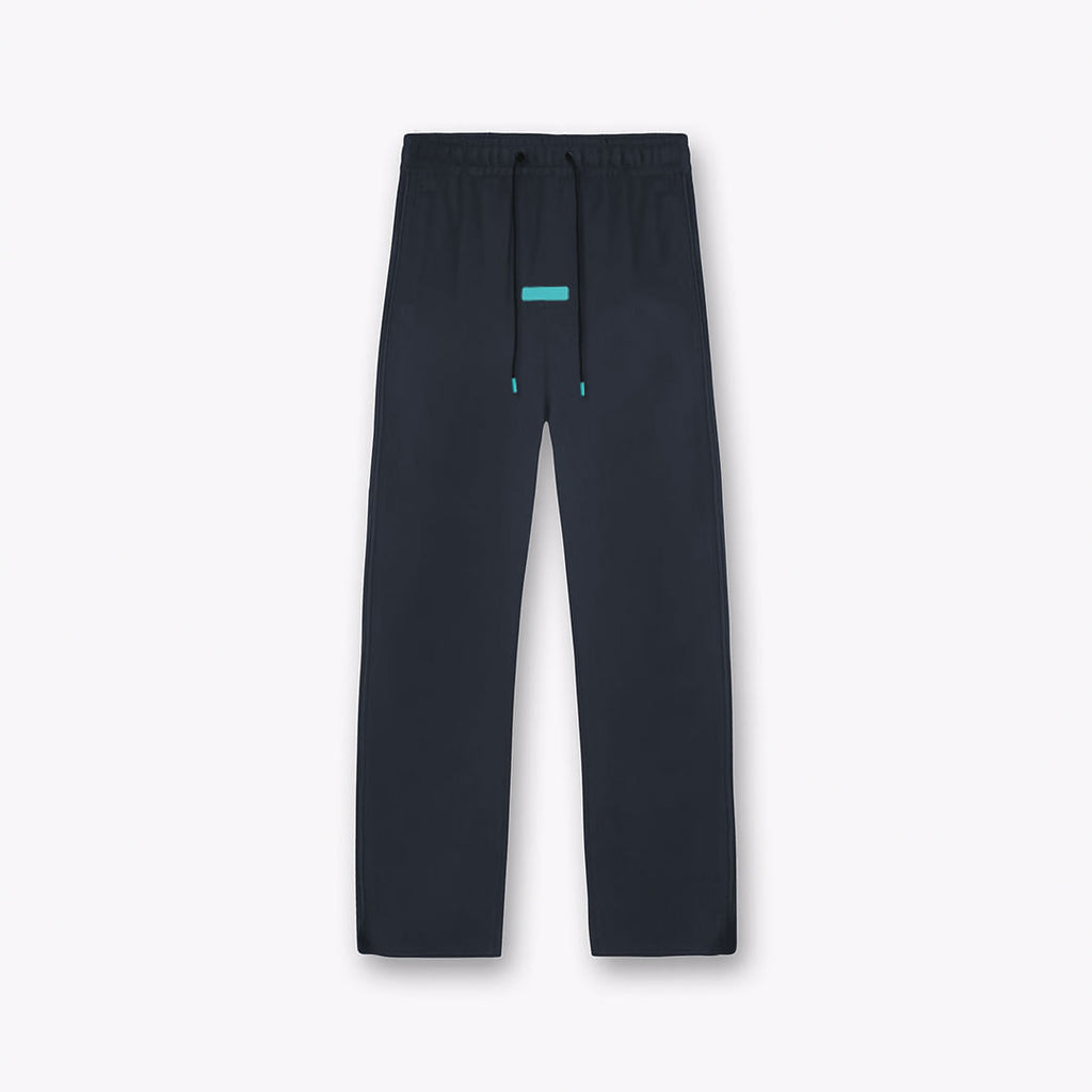 Calça de Moletom Oversized Reta Mith Aesthetics Cinza