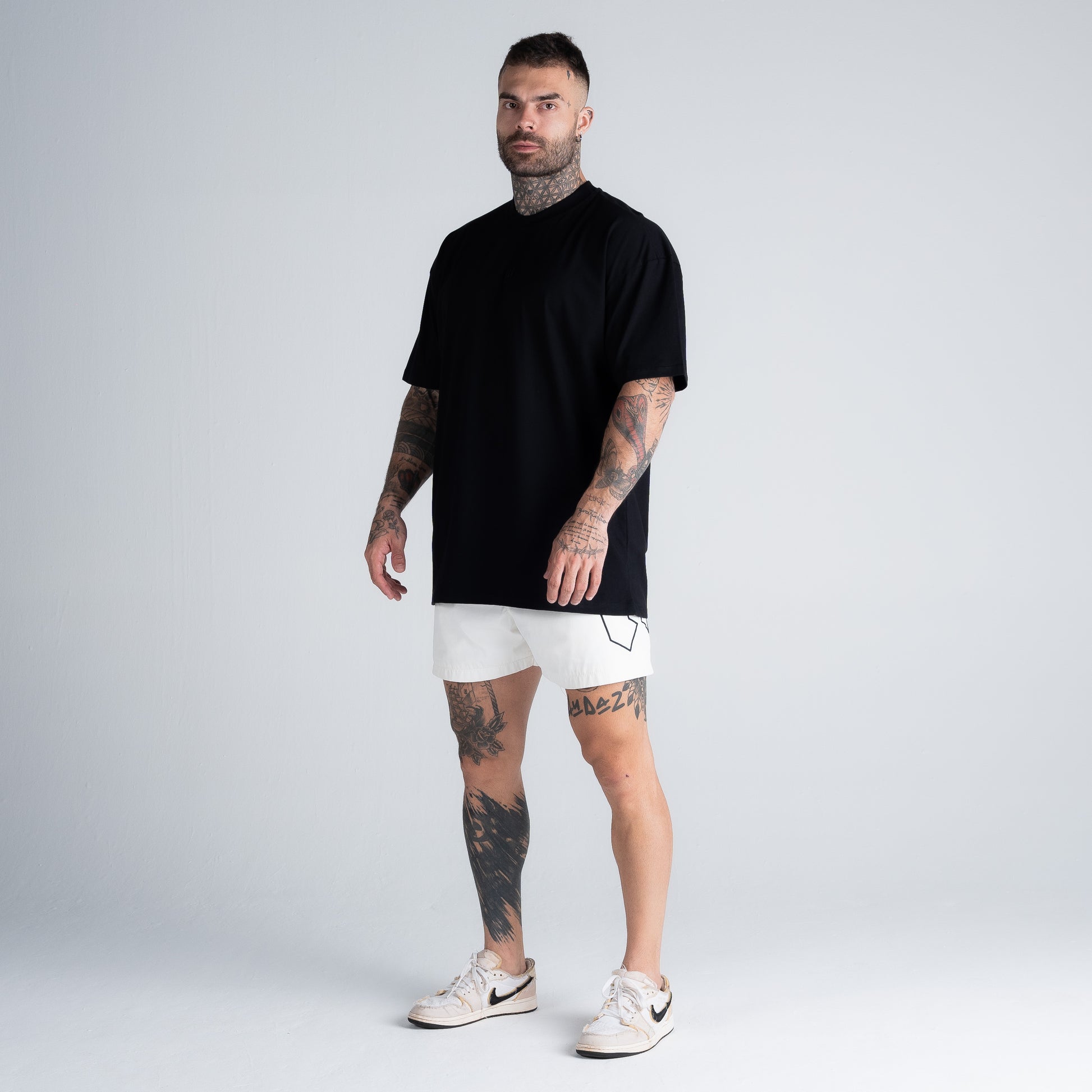 Camiseta Oversized Mith Nation Relief Preto